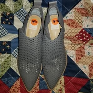 Slip on ankle booties